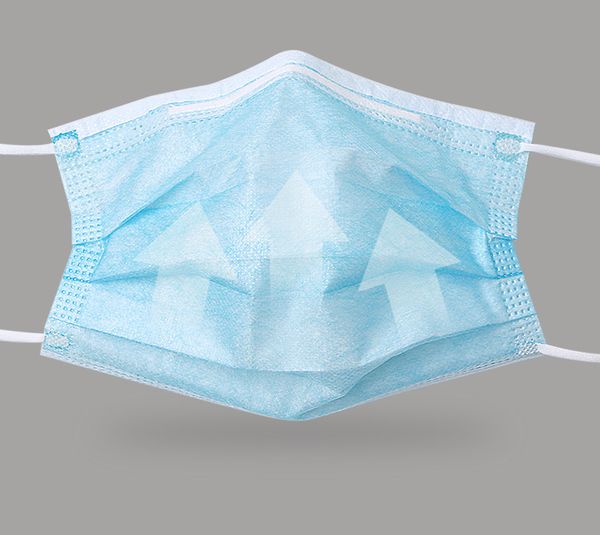 доставка ply air mask box 50 шт. упругие дни с 3-8 дышащими к ушей пылью 3 петлевых маски бесплатное антисполнение fa одноразовые нам mtw qj